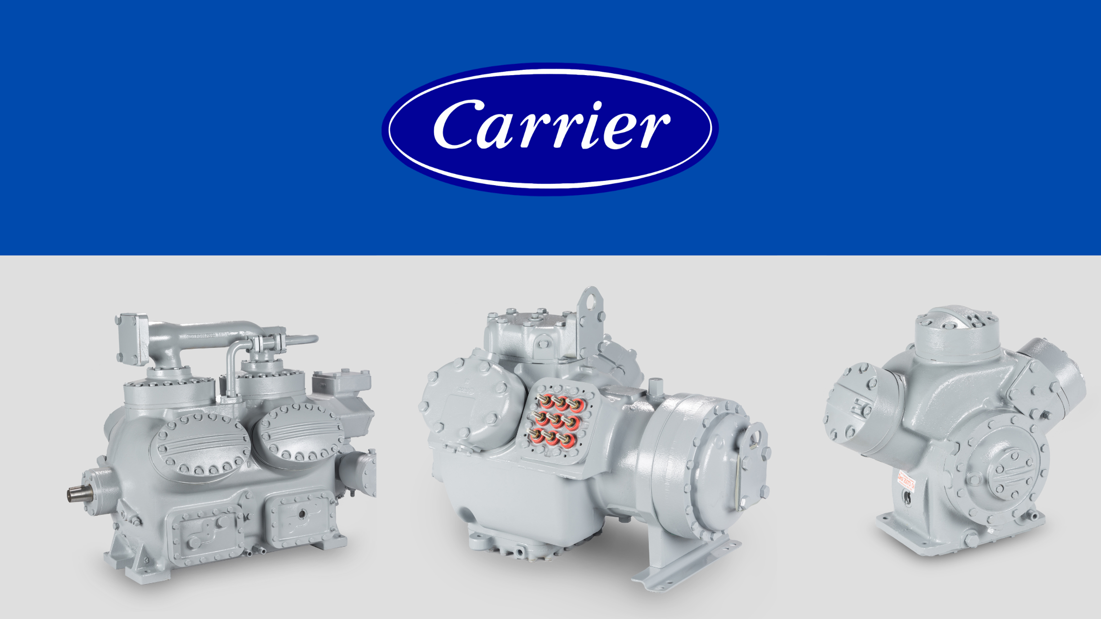 Carrier/Carlyle Compressors in New England: New & Remanufactured Solutions for Fast, Reliable Replacements